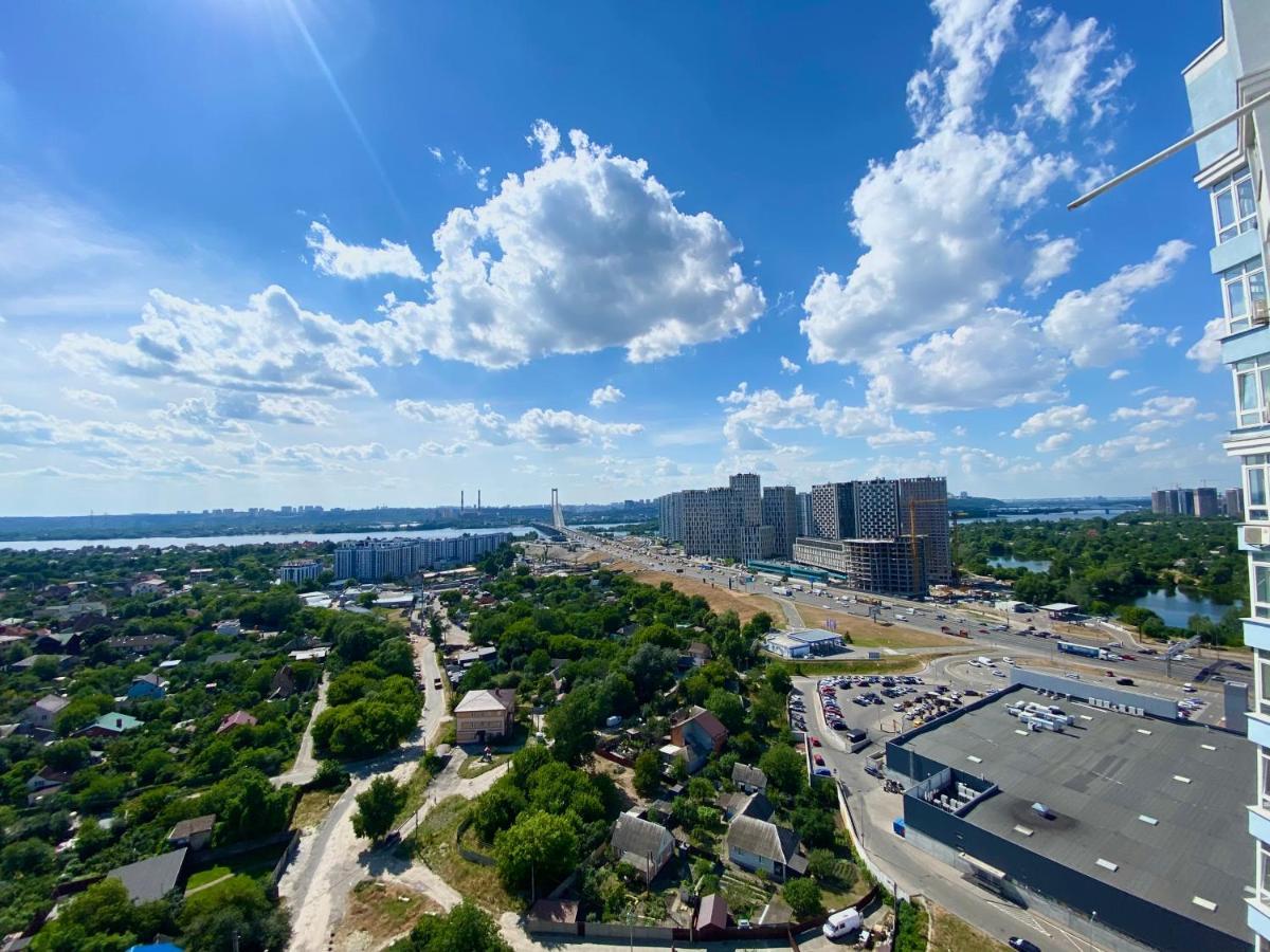 Apartments With Dnipro View Kyiv Exterior photo